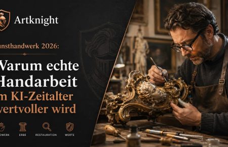 Kunsthandwerk im KI-Zeitalter: Warum Herkunft, Reparatur und handwerkliche Handschrift 2026 an Wert gewinnen