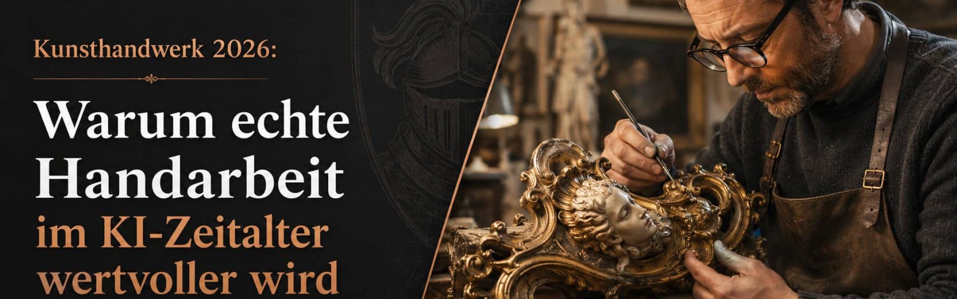 Kunsthandwerk im KI-Zeitalter: Warum Herkunft, Reparatur und handwerkliche Handschrift 2026 an Wert gewinnen
